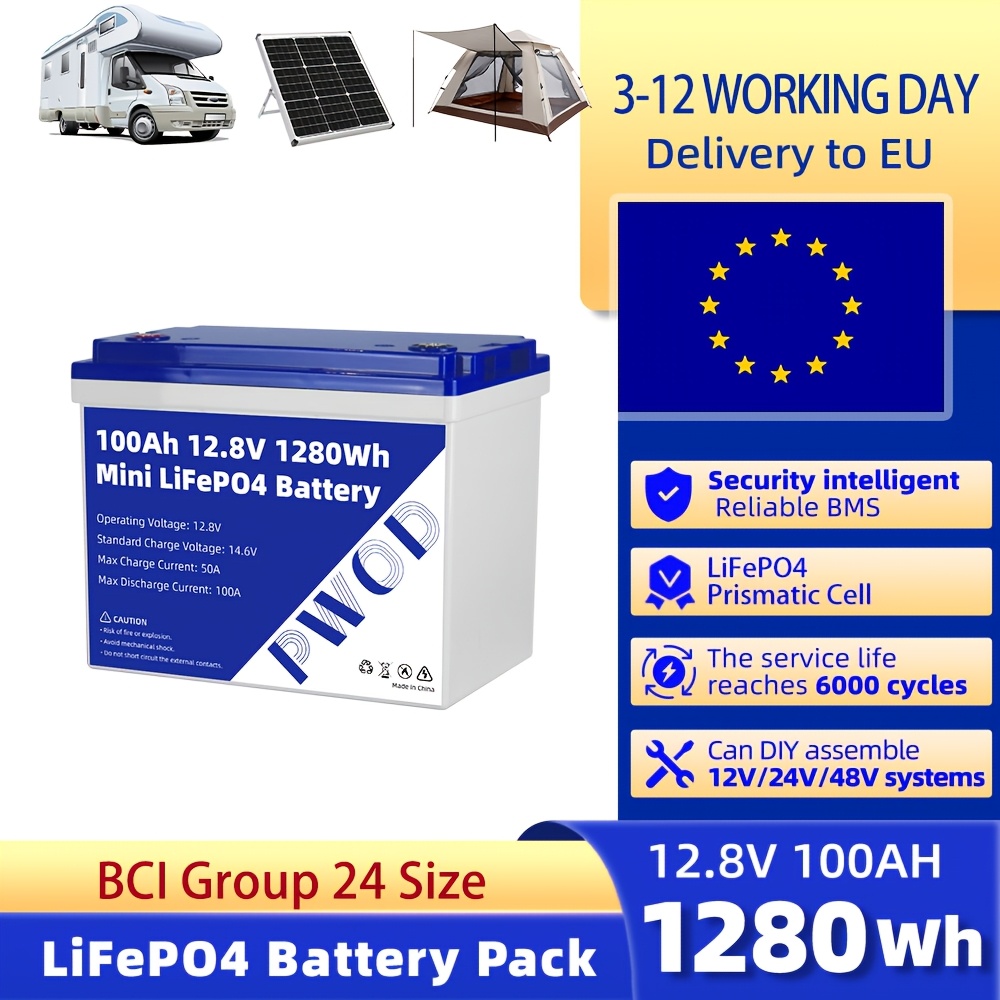 Batteria Ricaricabile 14500 LiFePO4 3.2V 1000mAh – Formato AA Per Luci Solari, Torce E Dispositivi Elettronici, Alta Capacità E Lunga Durata (1 Pezzo)