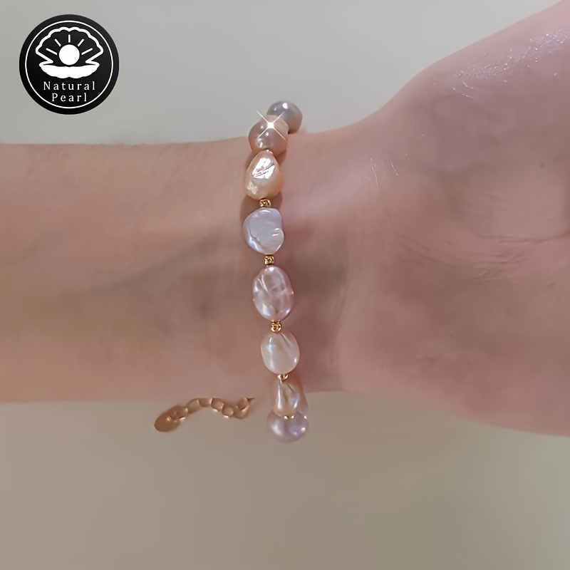 Vintage Freshwater Pearl Bracelet Adjustable Length