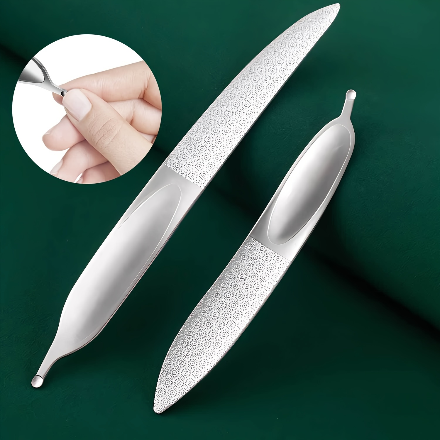 

Duangduangbiu Odorless Files - Double-sided Manicure & Pedicure Tool For , For Use