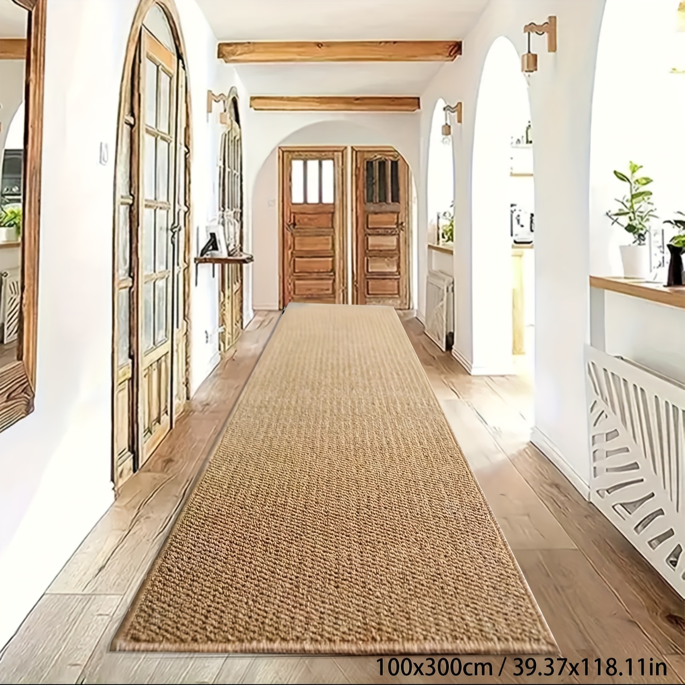 Casa Pura Tapis De Couloir Sur Mesure Salvador | Tissé En Fibres