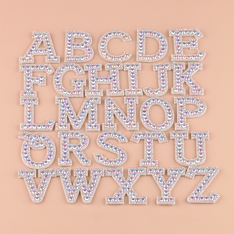 glitter letters sold on Temu United States