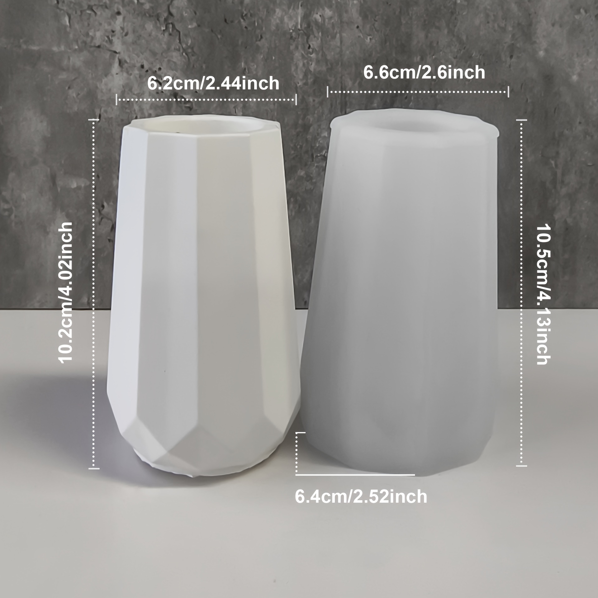 TEMU Resin Silicone Mold - High-quality Silicone Vase Molds - Perfect For Enthusiasts To Decor Accents, Ideal For Holiday Gifts