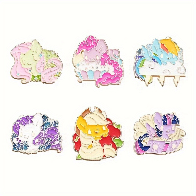 Charming Multicolor Flower &amp; Animal Enamel Lapel Pin - Versatile Metal Badge For Backpacks, Coats, And Caps - Perfect Gift For Friends