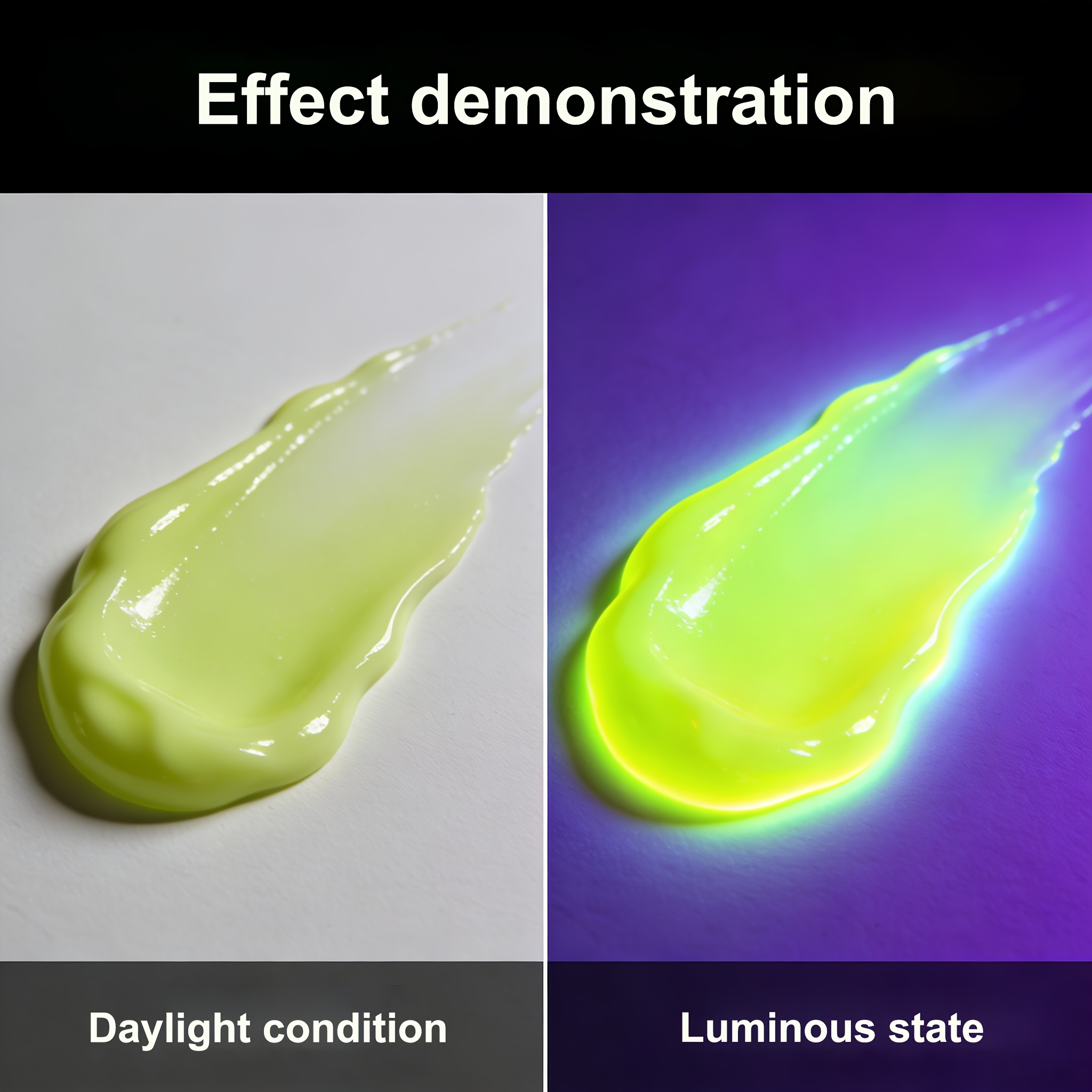 Glow-In-The-Dark Acrylic Pigment for Art Projects