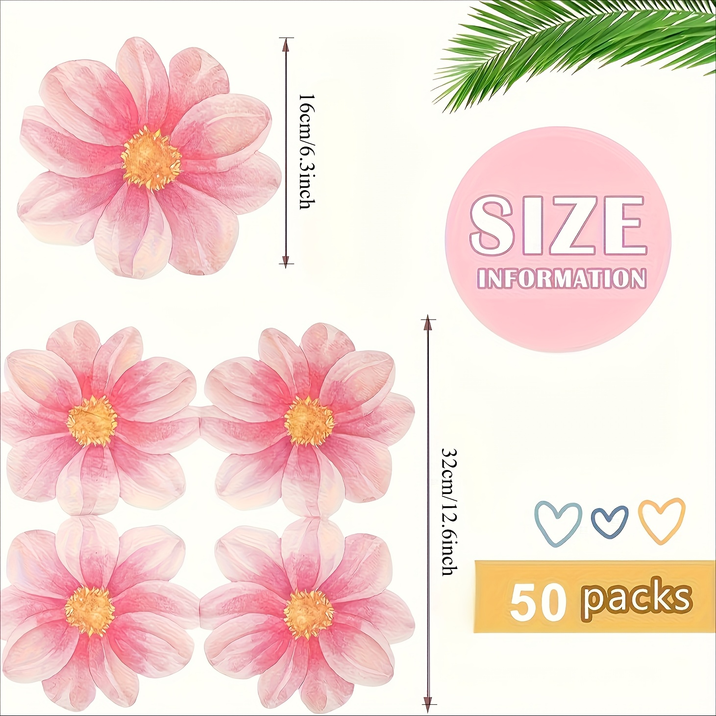 50pcs Decorative Floral Paper Napkins Disposable Flower Shaped Napkins For Bridal Shower Wedding Birthday Summer Dinner Party Tableware Decor For Halloween、christmas