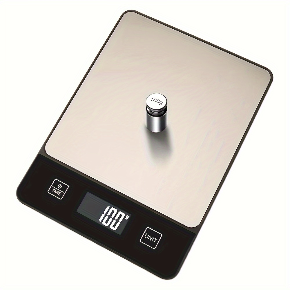 Stainless Steel Salter 10kg Glass Electronic Digital Kitchen
