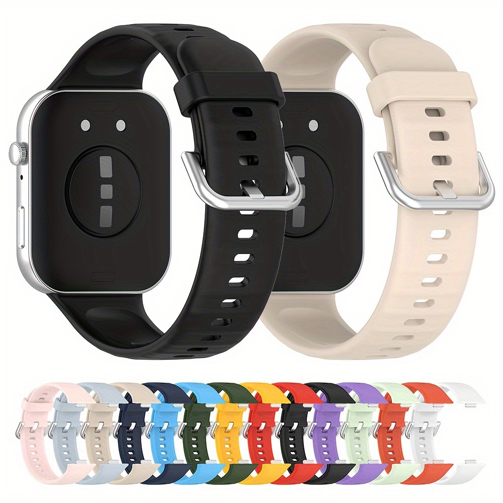 

Fashion Silicone Watch Strap For Fit 3, Soft And Comfortable Band With Tang Buckle