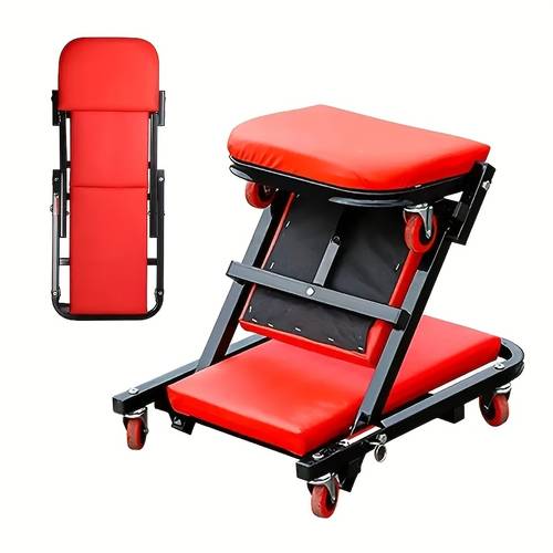 2025 new gift for my husband 36 inch about 35 98 inch z shaped crawling seat adjustable load bearing folding car crawling set 6 wheel 2 5 inch about 2 52 inch fathers day gift