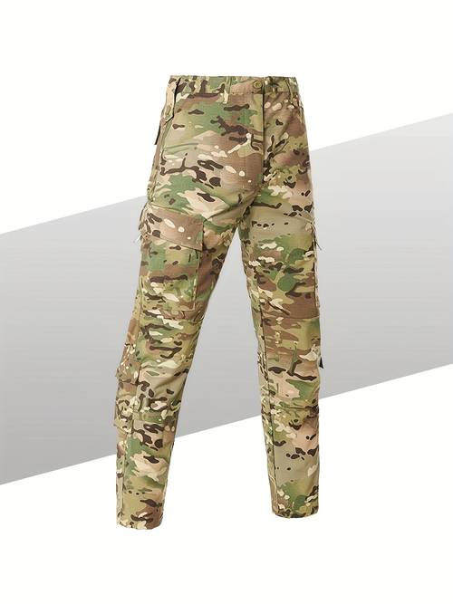 mens acu camouflage suit outdoor shirt and pants workwear lightweight hunting outfit for hiking training climbing with multiple pockets breathable durable overalls