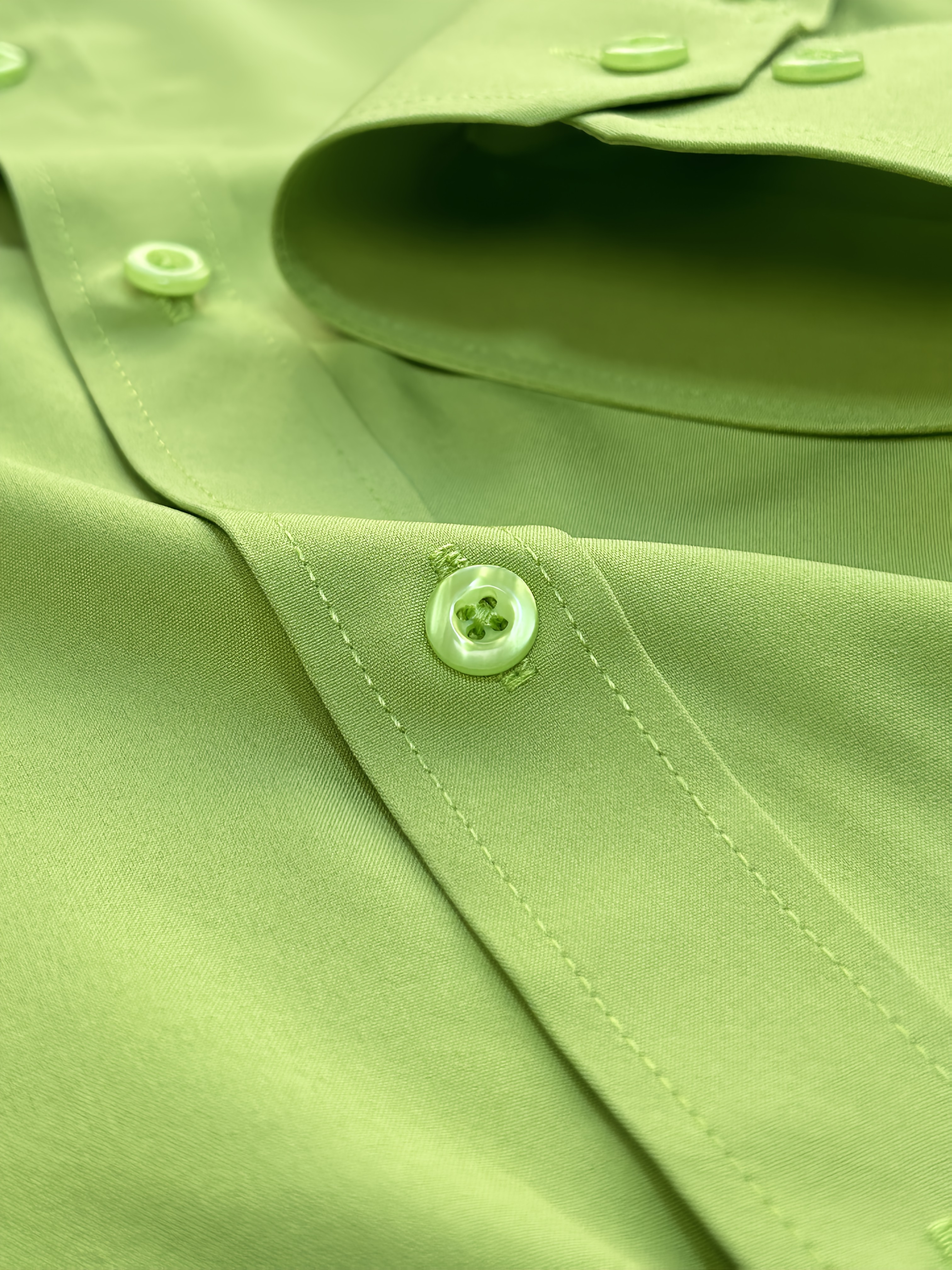 mens formal classic avocado green dress shirt - Temu