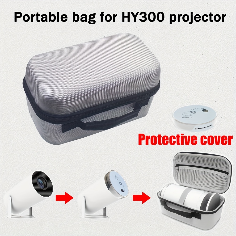 

Magcubic Hy300 Pro Projector Travel Case - Nylon Storage Bag With Lens Protection, Dust-proof Carry Cover