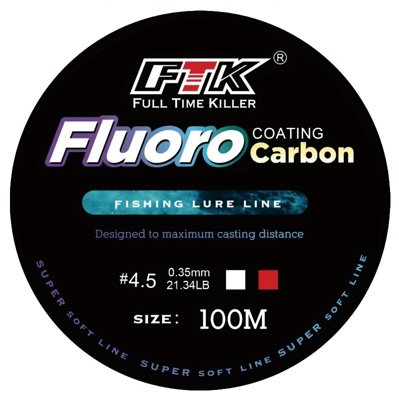 Image of Ftk 1pcs 100m 4-34lb Fishing Line Nylon Monofilament Fishing