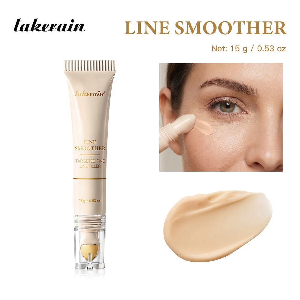 Lakerain Line Smoother, Primer, Fill & Smooth Texture For A Flawless Base, Ideal For Mature Skin & , Niacinamide, A Smooth-looking Makeup Base, Hydrating & Moisturizing