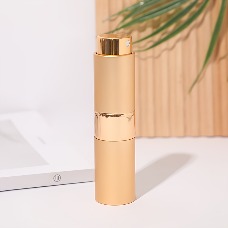 15ml Portable High-end Rotatable Retractable Spray Perfume Bottle