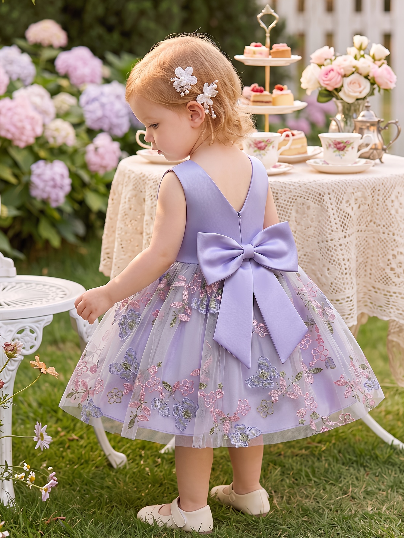 baby girl bridesmaid dress dresses sold on Temu United States rustic flower girl dresses
