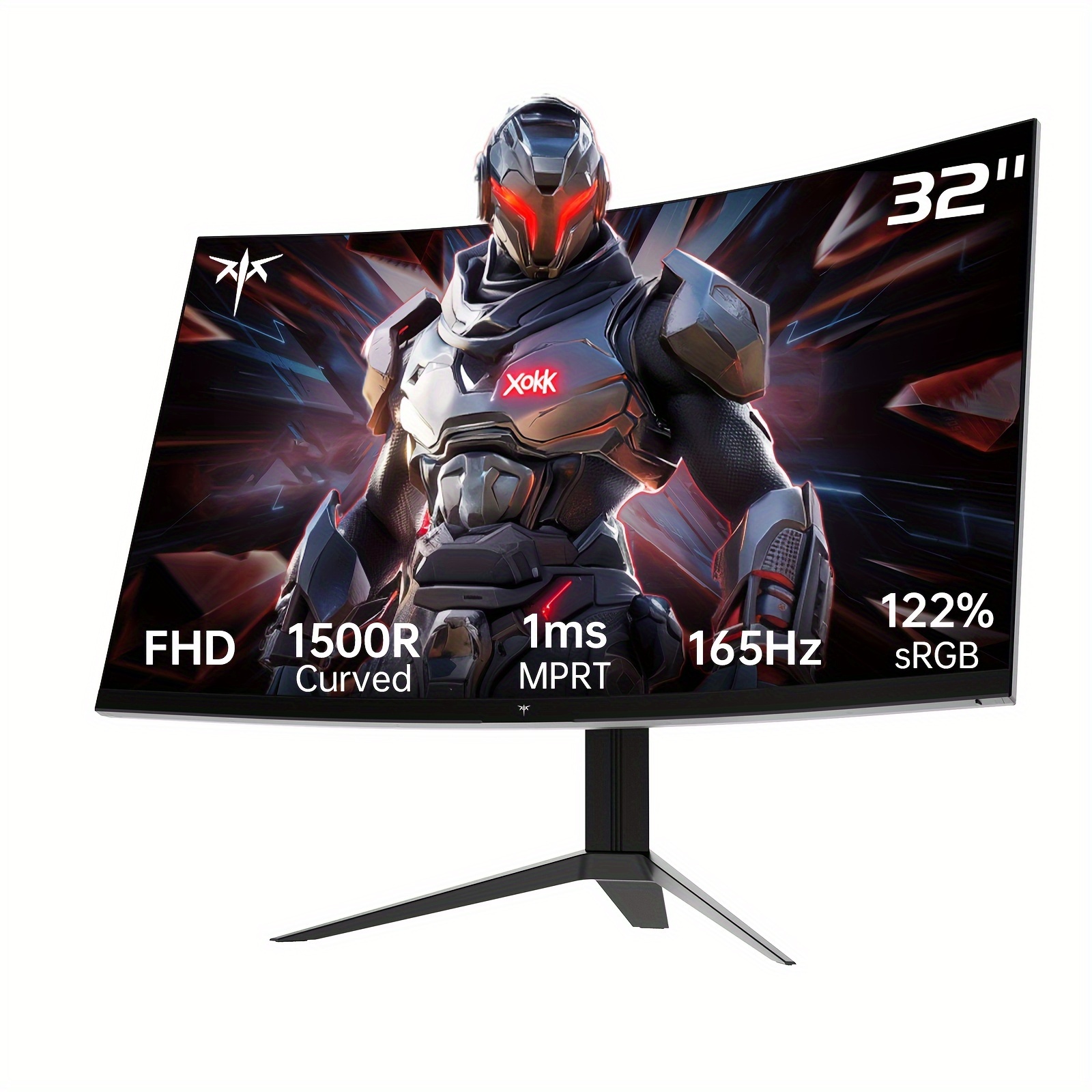 

32 Fhd 1080p - Va 1500r , 165hz 1ms , & G-, 122% Srgb, Dp/, , Hdr10 For Pc