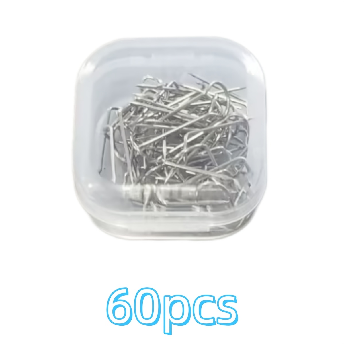 TEMU 60/150/280pcs Mini punaises de U, épingles courtes de U, adaptées pour le positionnement et la fixation de petits objets