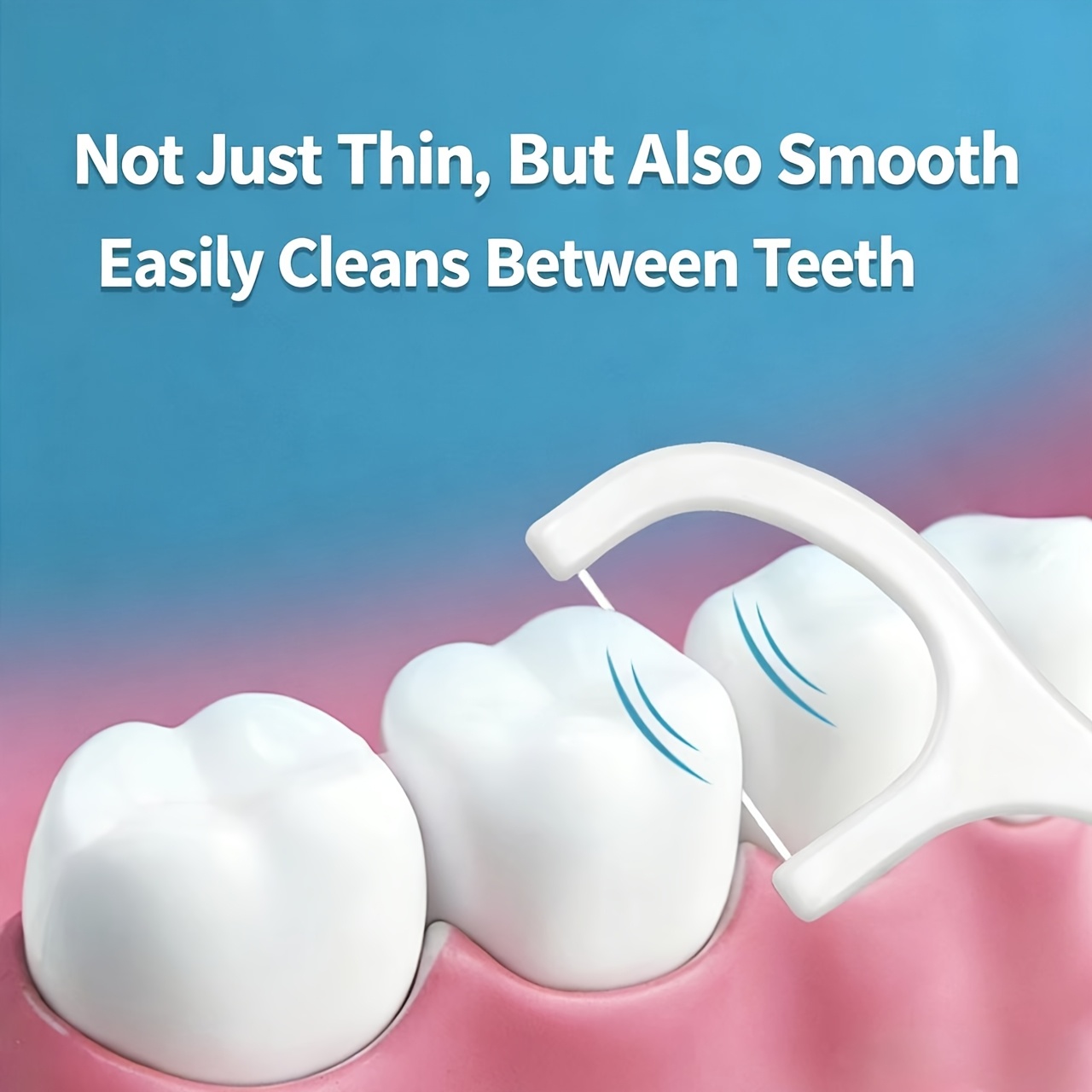 121-Count Ultra-Fine Floss Picks with Advanced Cleaning Technology