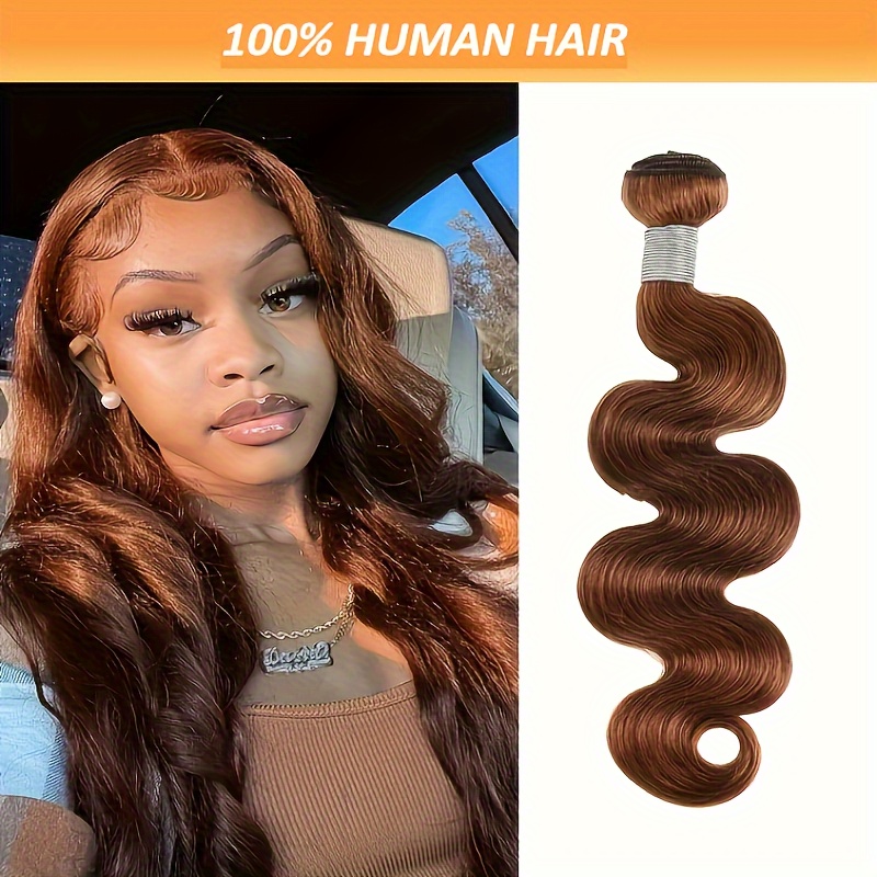 1 Bundle 100% Human Hair Bundles Unprocessed Body Wave Straight