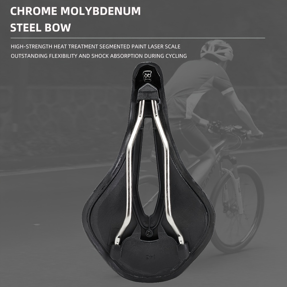 точне прилягання, ультралегке 3d друковане сідло для велосипеда - зручне, міцне сідло для гірських та шосейних велосипедів з мікрофелловим покриттям та біонатільною підкладкою детальніше 5