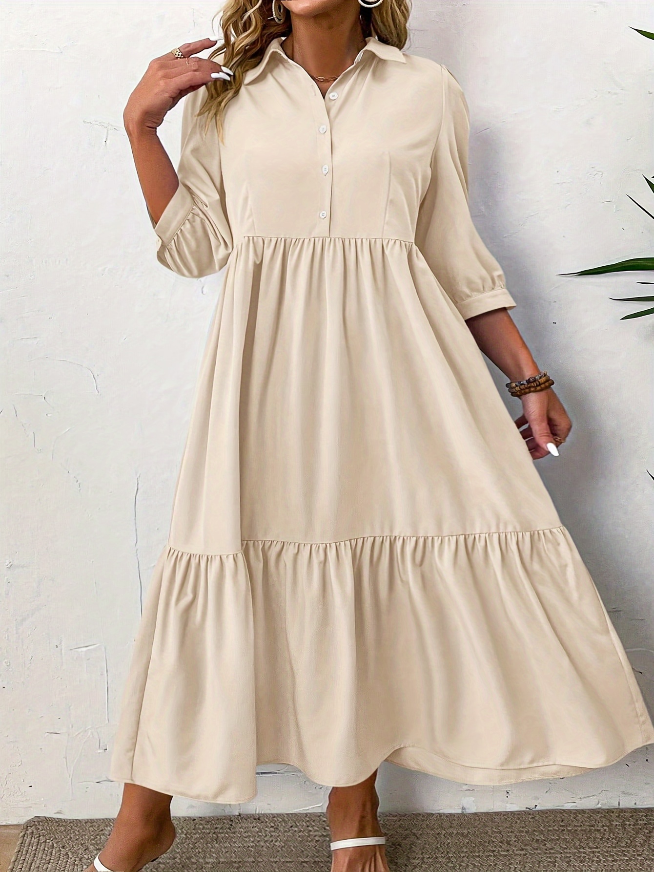 women fall dresses sold on Temu Canada