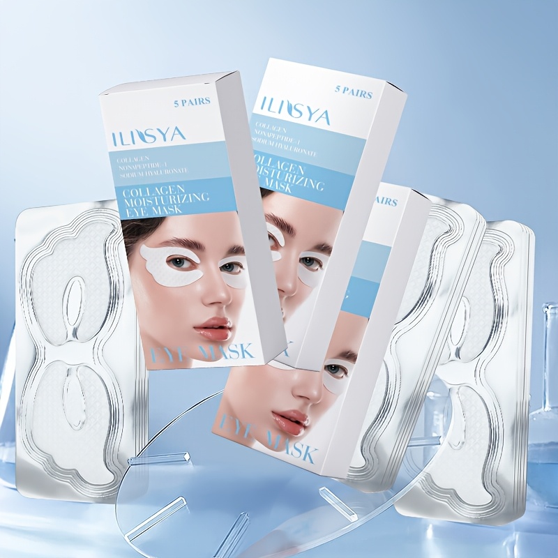 Image of Ilisya Moisturizing Facial Mask - 3 Boxes - Long-lasting Hydration, Nourishing And Moisturizing, Making Smooth. Home & Travel Skin Care Mask - Portable And Practical. Gift For A Lady