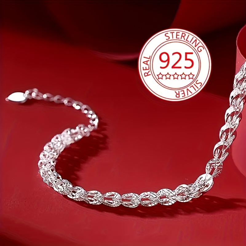 Women's 925 Sterling Silver Phoenix Tail Bracelet