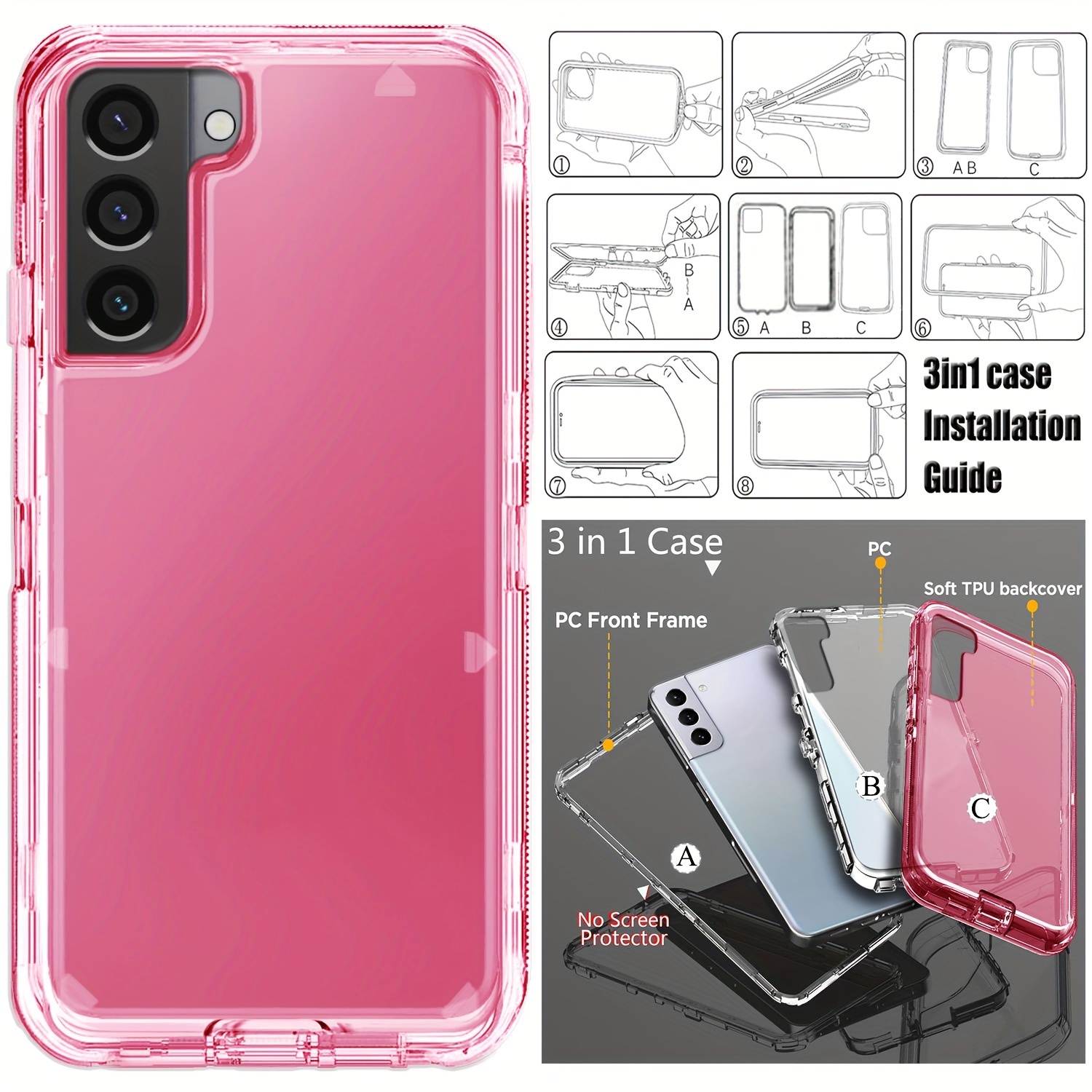 Heavy Duty Galaxy S21 Ultra 5g Case Amazon SPIDERCASE Designed For