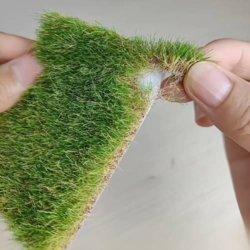 hand tearable grass model multi color miniature realistic static landscape grass kit for diy sand table resin terrain modeling artificial grass clusters for dollhouses fairy gardens train layouts micro landscapes and model railroads