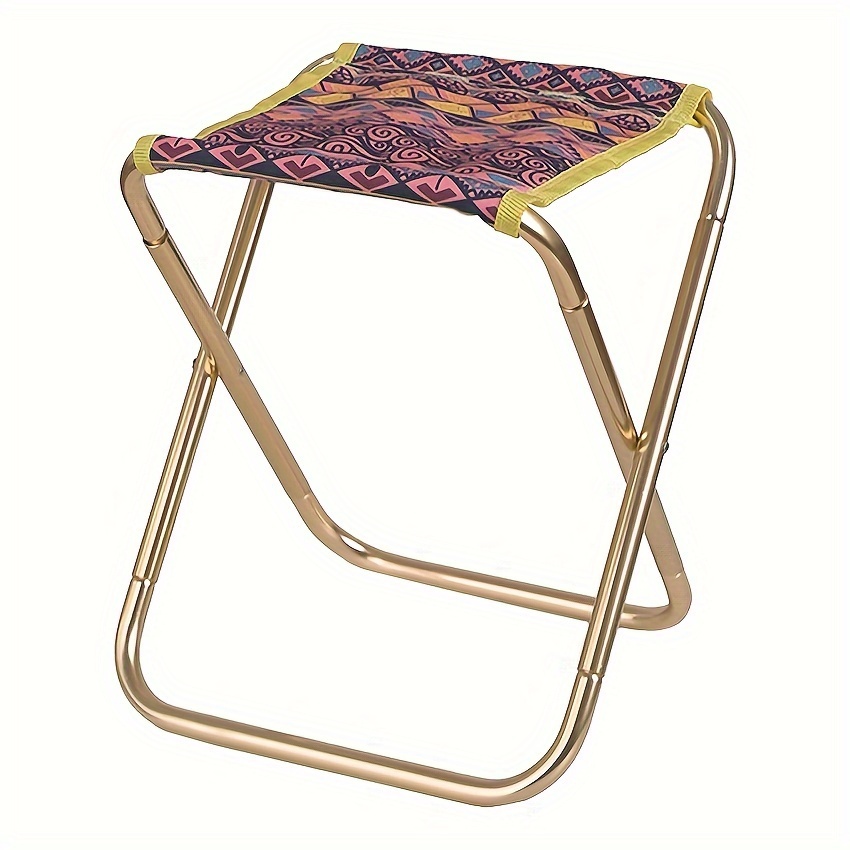 Small Folding Stool for Camping Travel Bench Stool Portable