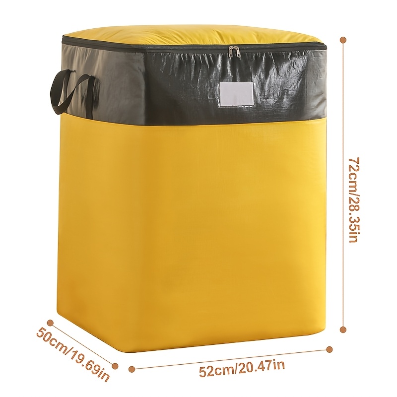 6-Pack Heavy Duty Waterproof Moving Storage Bags