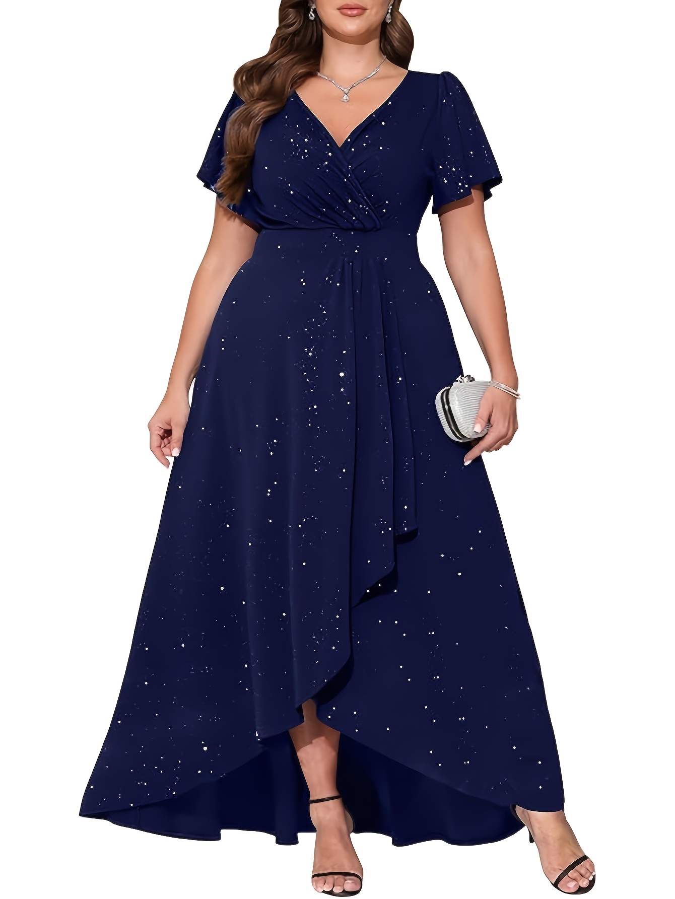 denim midi dress women Fifteen Twenty Esme Midi Shirt Dress- Denim 2
