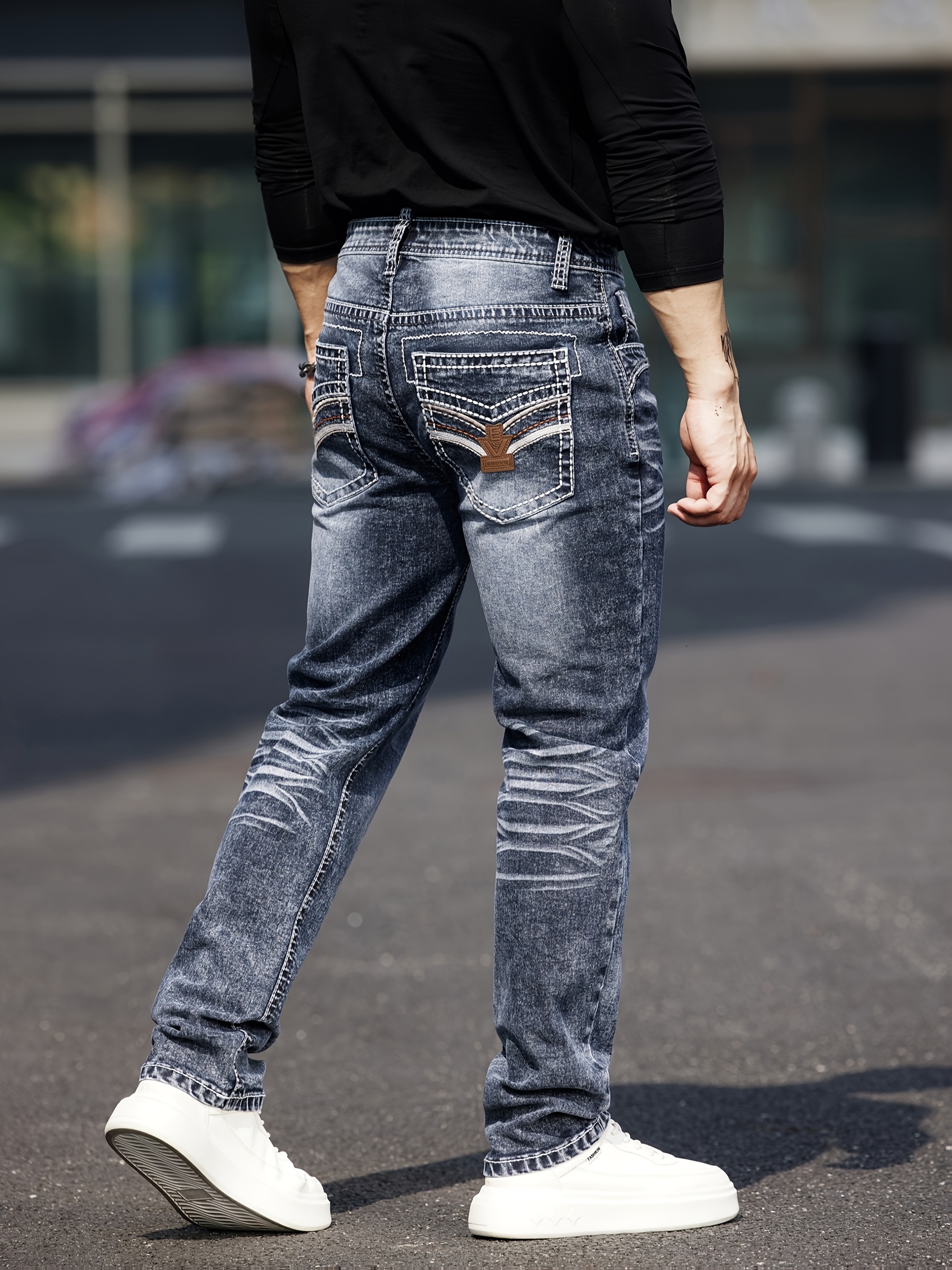 Fashion Cool Jeans Mens 9+ Thousand Mens Fashion Denim Royalty-Free Images,  Stock Photos