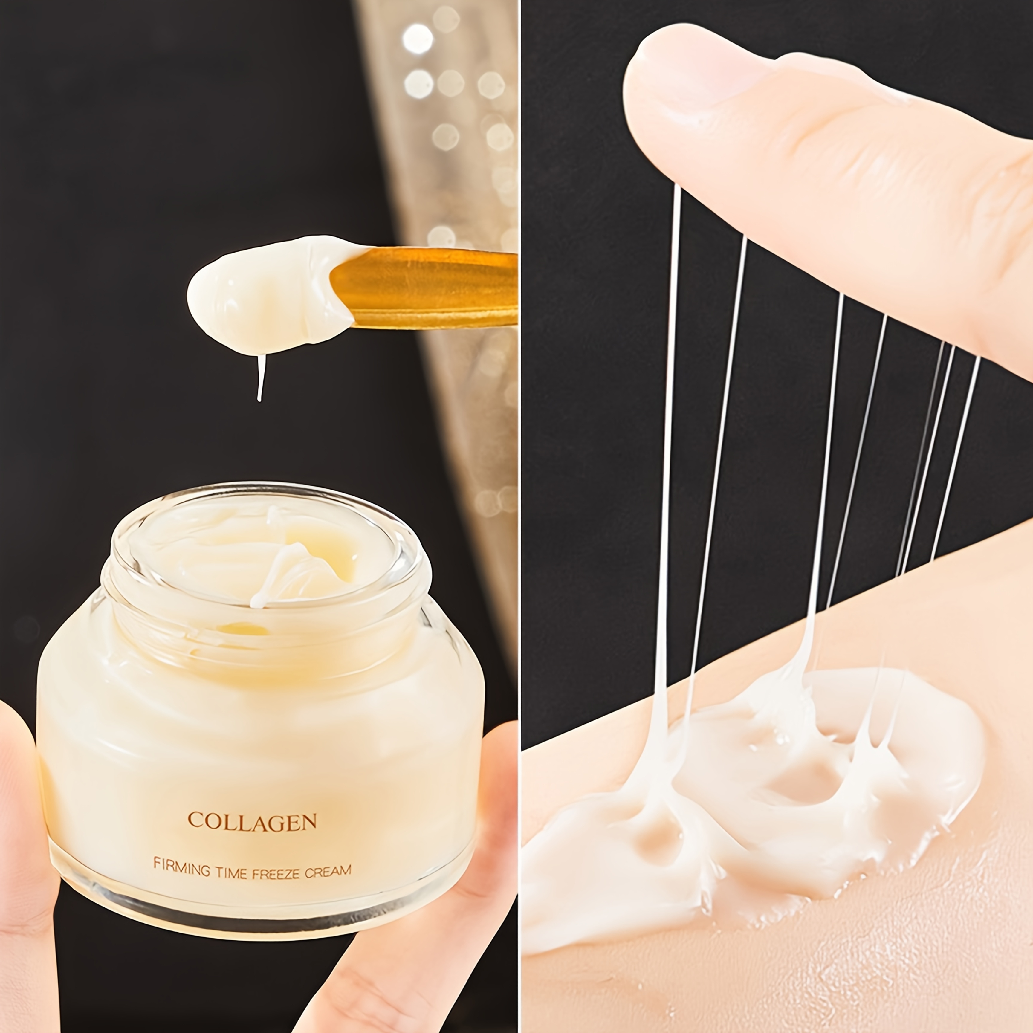 collagen firming face cream with niacinamide hyaluronic acid plant   glycerin enriched moisturizing firming non greasy for   types neck drying prone areas   for your wife