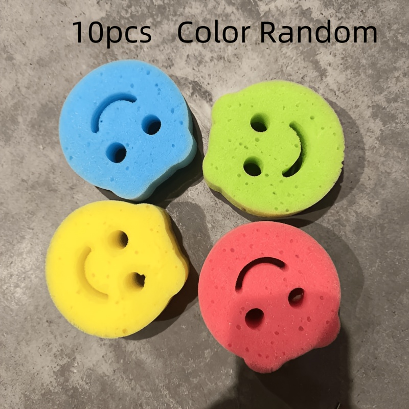 TEMU 10pcs Multifunctional Soft Non-scratch Kitchen Cleaning Pads, Suitable For Pots, Frying Pans, Sinks, Dishes, And Other Kitchen Cleaning Tasks,