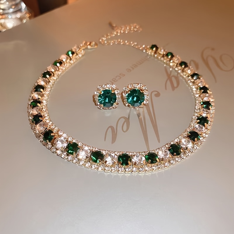 sachin and babi light blue dress Complement Your Look: Jewellery for a Green Dress Angara main image 0