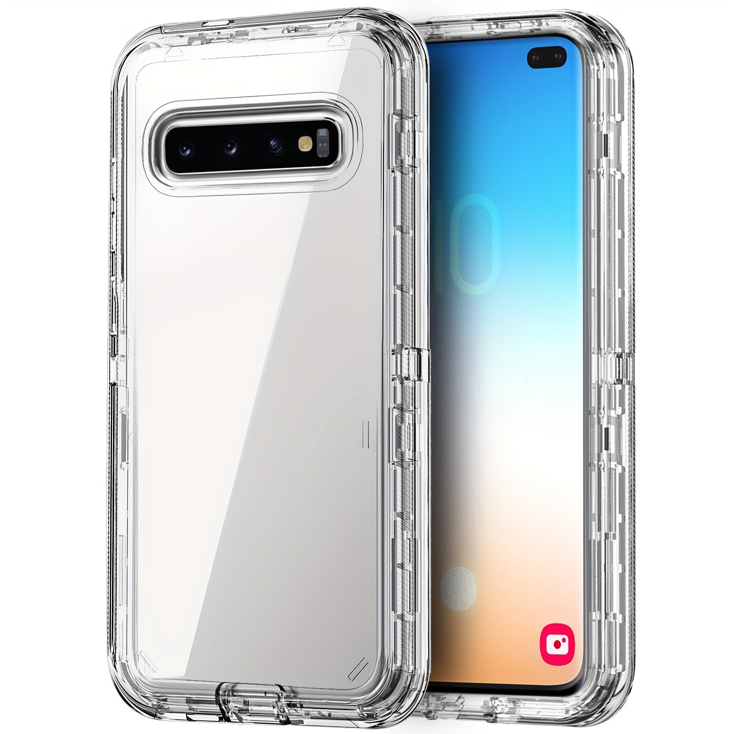 Transparent S 10 Plus Cover ULAK Samsung Galaxy S10 Plus Case