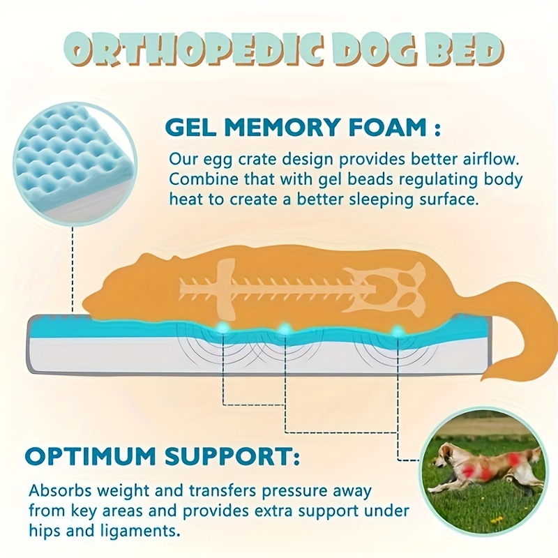 Memory Foam Dog Bed