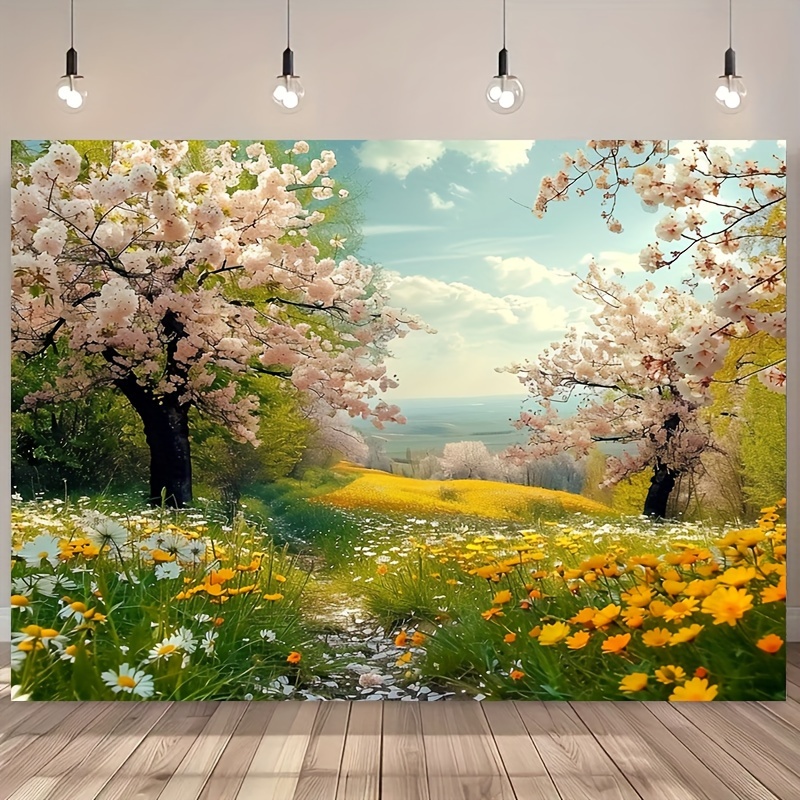 

Blossom - & Backdrop, , For Booths, Decor, , No Needed, 39x59" Or 71x91