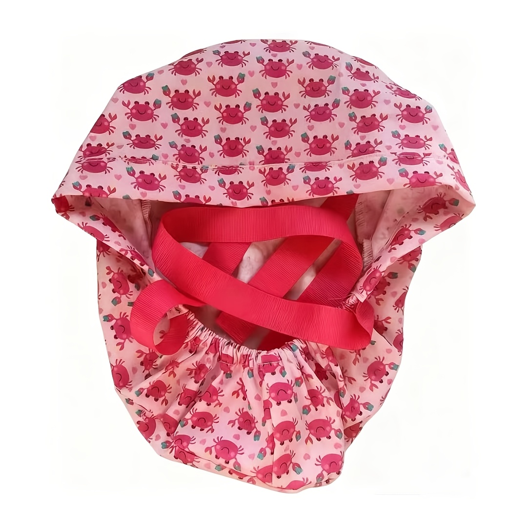 TEMU Gorro Largo Ajustable con Estampado Lindo