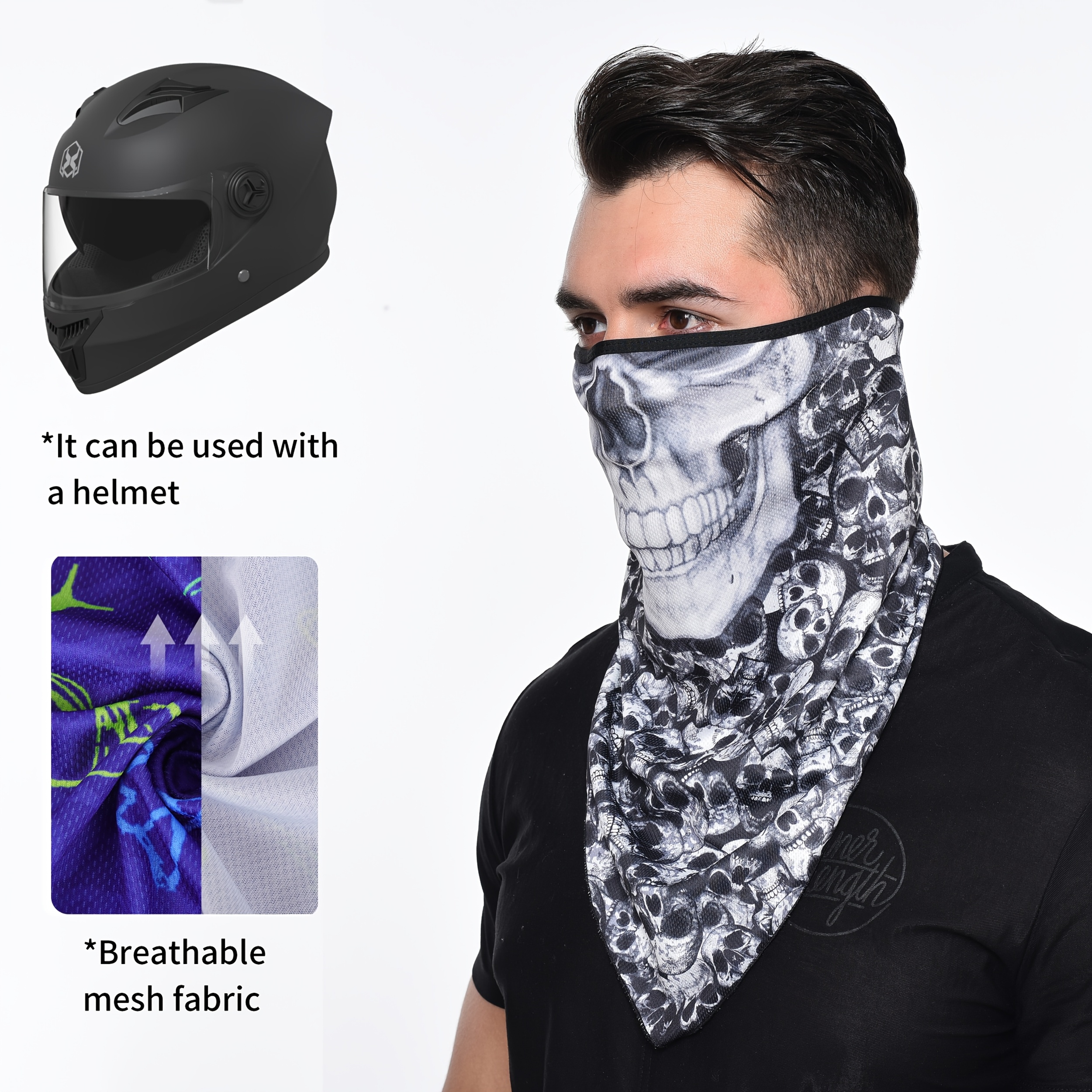 bike helmet bandana Open Road Girl / Live Love Ride  Available in 4 Colors Red for your next trip to the hardware store Bandana Style Print Motorcycle Helmets