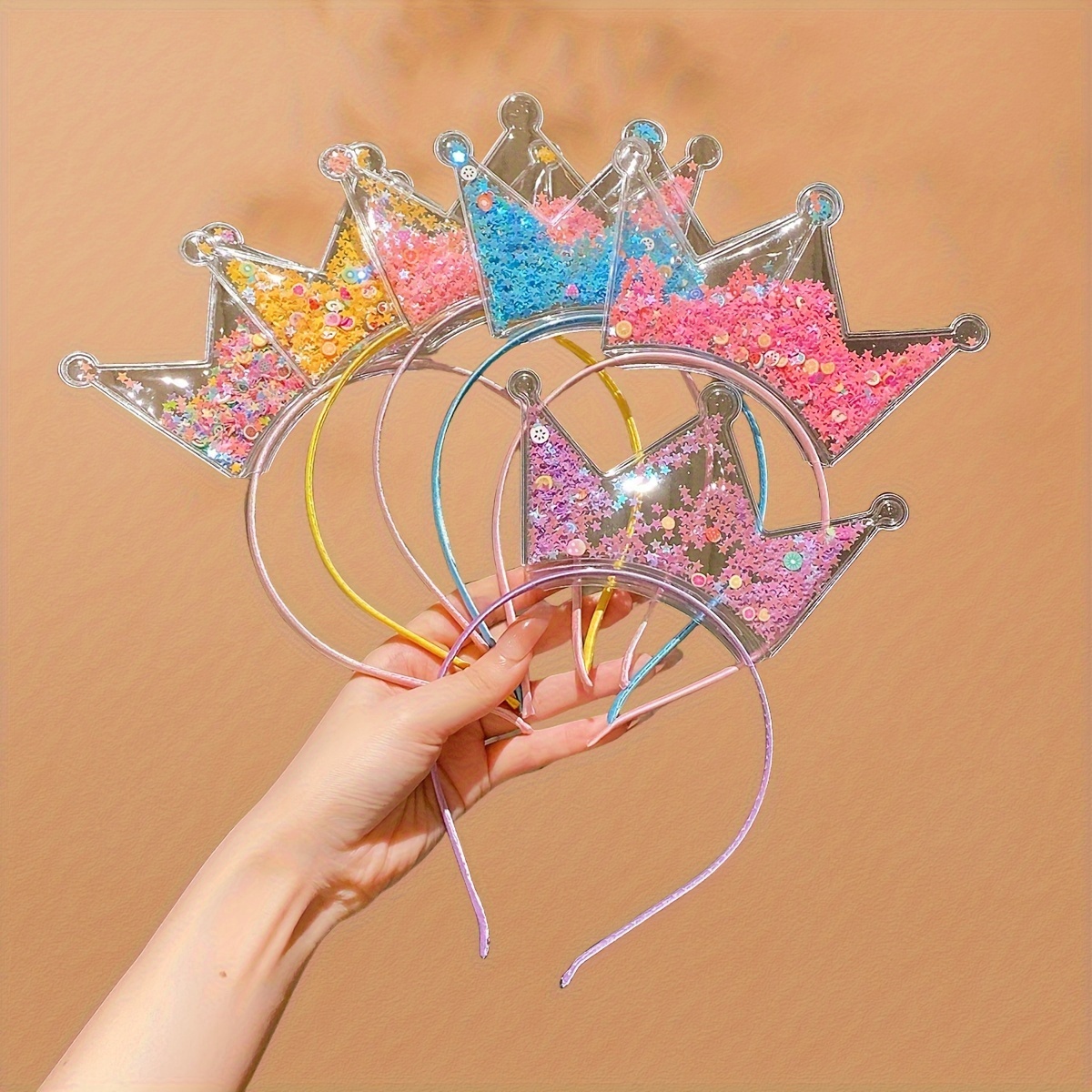 

6pcs Headbands For Women - Colors, Non-damaging Resin Hoops