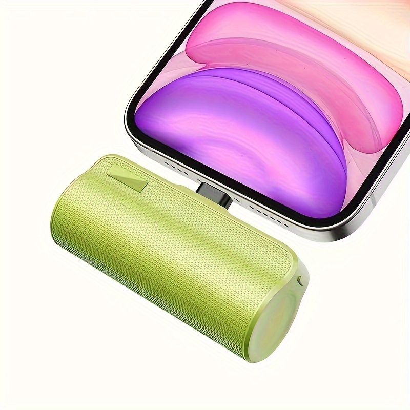 

Mini Portable Charger 3350mah, Fast Charging Power Bank, Ultra Compact Battery Pack Travel Portable Mobile Phone Charger, Multiple Colors Available