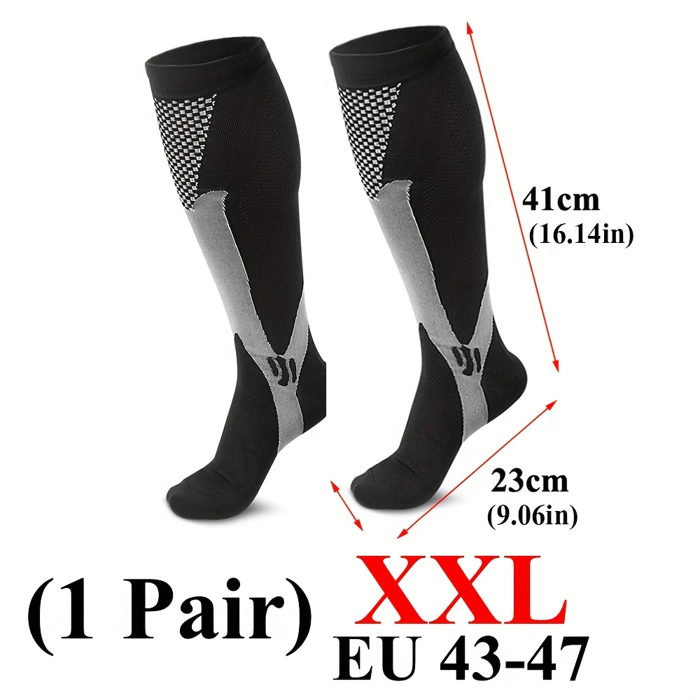 Outdoor Sports High-elasticity Basketball Soccer Long Tube Compression Socks