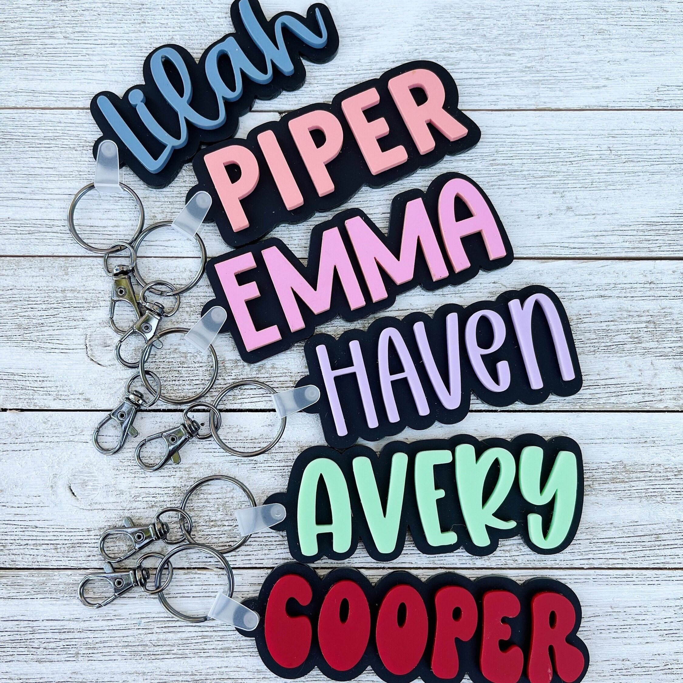 

Keychain - Personalized English , Multiple , For &