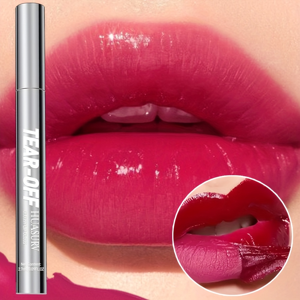 HUASURV Lip Glaze for Highly Pigmented & Moisturizing Finish