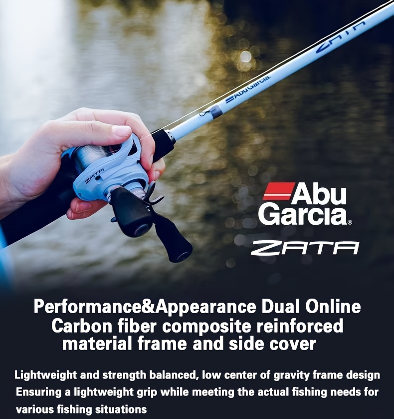  Abu Garcia Zata 7' Fishing Rod and Baitcast Low