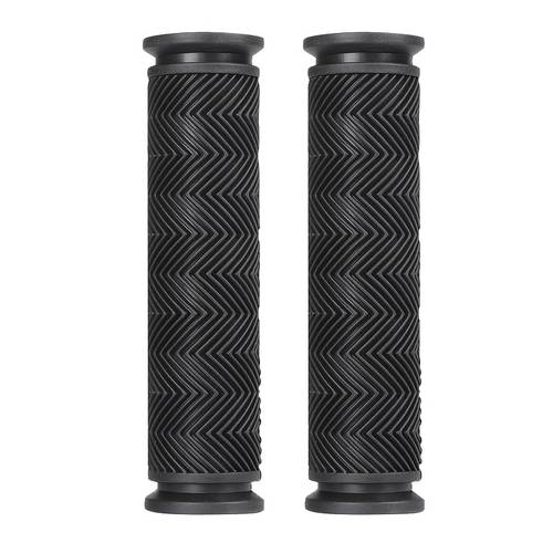 2 piezas de empuñaduras universales para bicicleta, manillares de goma antideslizantes con diseño ondulado, cómodas y absorbentes de impacto, instalación para bicicletas de montaña y carretera