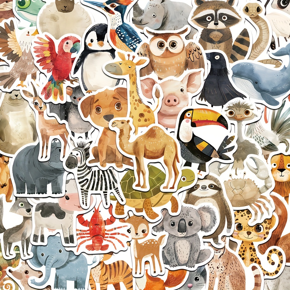individual stickers sold on Temu Australia
