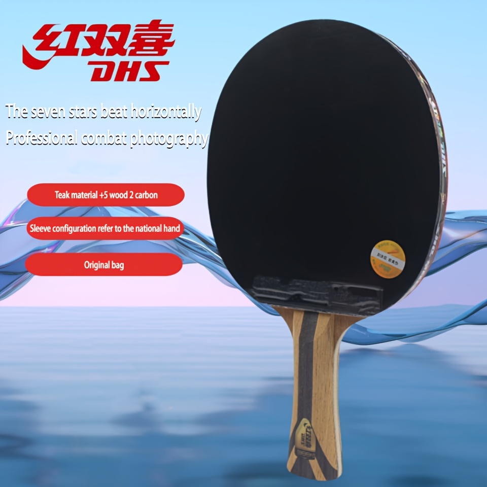 Professionnel Raquette de Tennis de Table. Raquette de Tennis avancée. Ping Pong Paddle. Ouverture de Prise en Main, Long-Handle